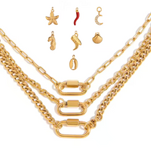 Load image into Gallery viewer, Create your Charm Necklace