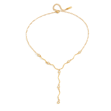 Load image into Gallery viewer, Dainty Tie Necklace
