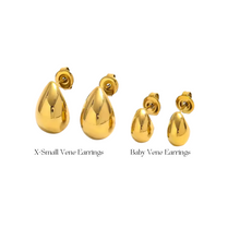 Load image into Gallery viewer, X Small and Baby Vene Earrings
