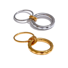 Load image into Gallery viewer, Together Textured Ring
