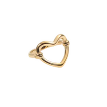 Load image into Gallery viewer, Modern Heart Ring
