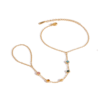 Load image into Gallery viewer, Rainbow Hand Chain
