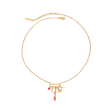 Load image into Gallery viewer, Pink Necklace
