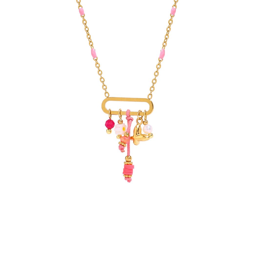Pink Necklace
