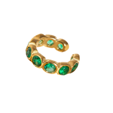 Load image into Gallery viewer, Green Ear Cuff
