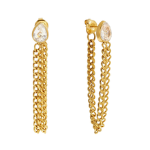 Load image into Gallery viewer, Drop Chain Earrings
