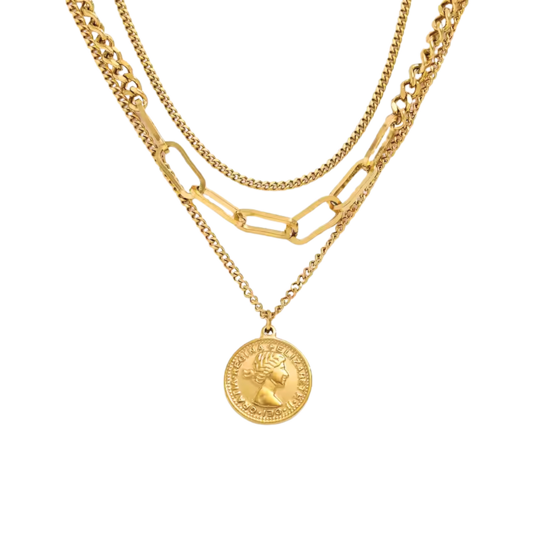 Queen Triple Necklace