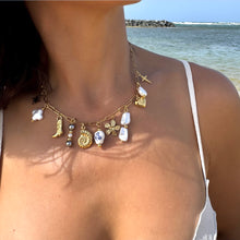 Load image into Gallery viewer, Mar de Santorini Necklace
