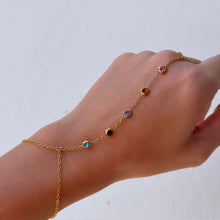 Load image into Gallery viewer, Rainbow Hand Chain
