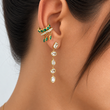Load image into Gallery viewer, Green Ear Cuff
