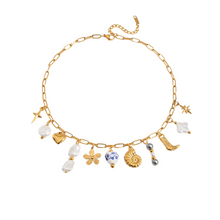 Load image into Gallery viewer, Mar de Santorini Necklace
